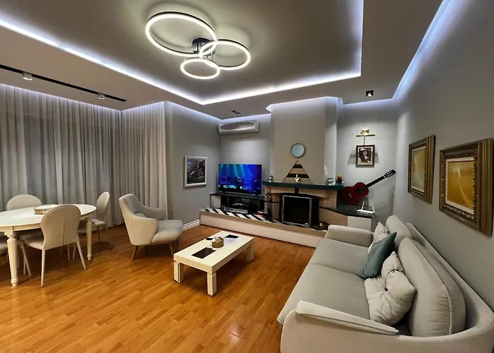 The Pebble Couch Apartment Tirana